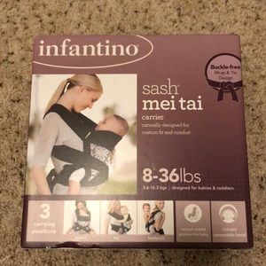 Infant ink Sash Mei Tai Baby Carrier